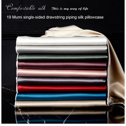 New 100% Mulberry Silk Pillowcase Top Quality Pillow Case Silk Pillow Case 48X74CM Pillowcase Bed Throw Single Pillow Covers