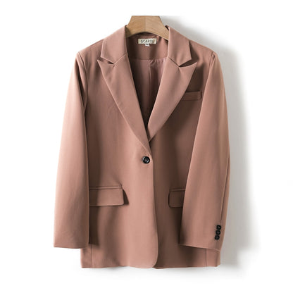 Frauen Blazer Und Schutz Hosen Sets Zwei Stücke OL Einreiher Jacke Formale Anzug Gefaltete Hosen Frühling Herbst Winter