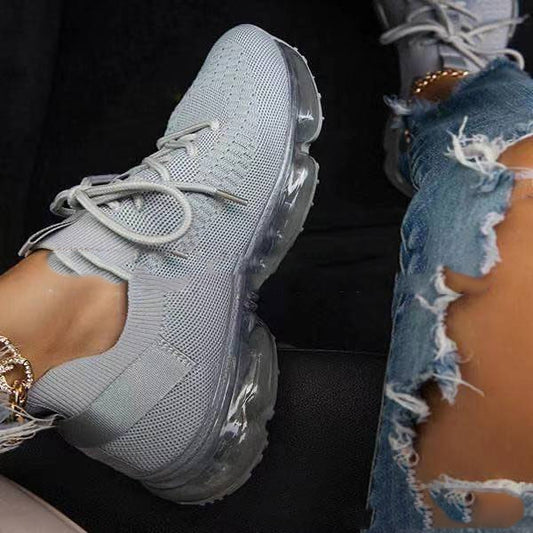 Women Sneakers Trends Spring New Stretch Fabric