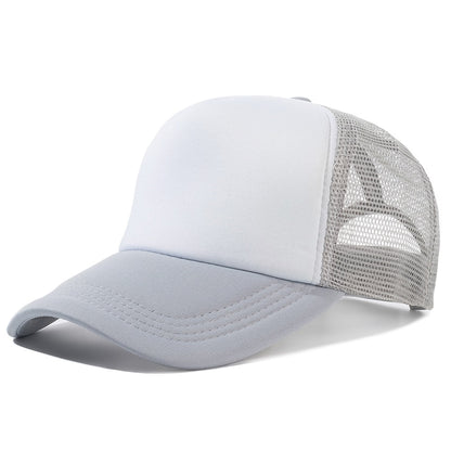 1 PCS Unisex Cap Casual Plain Mesh Baseball Cap Adjustable Snapback