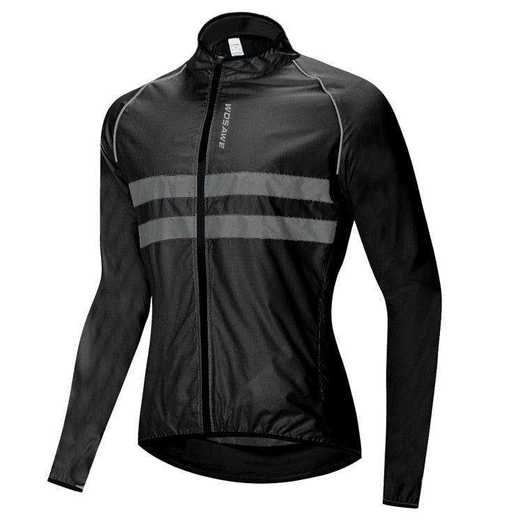 Ultralight Reflective Men's Cycling Jacket Long Waterproof
