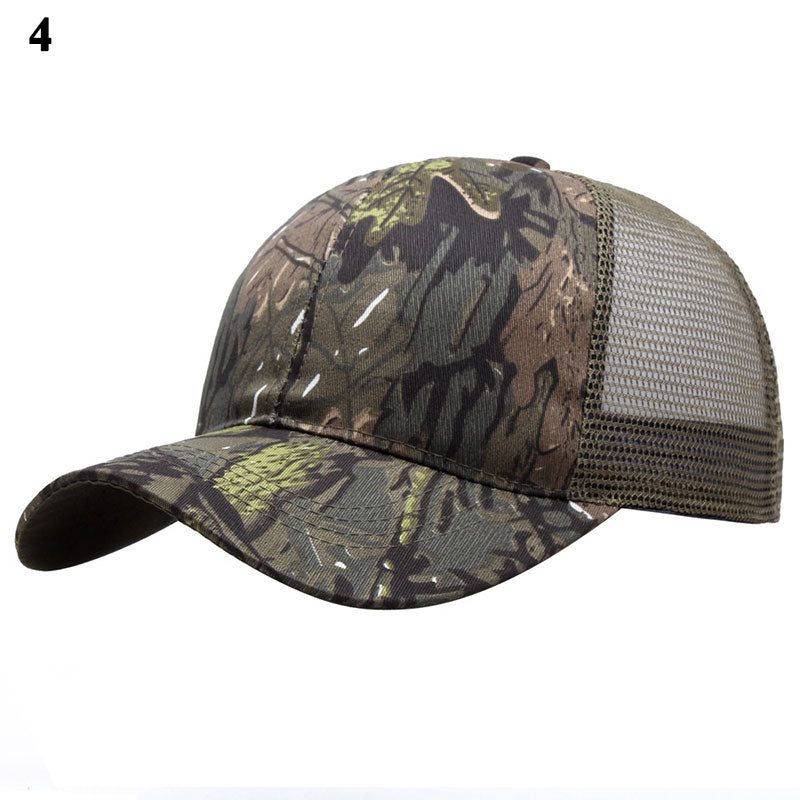 Outdoor Sport Snap back Caps Camouflage Hut Einfachheit