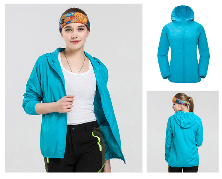 Unisex Wasserdichte Outdoor-Sport Jacke Männer Frauen Wandern