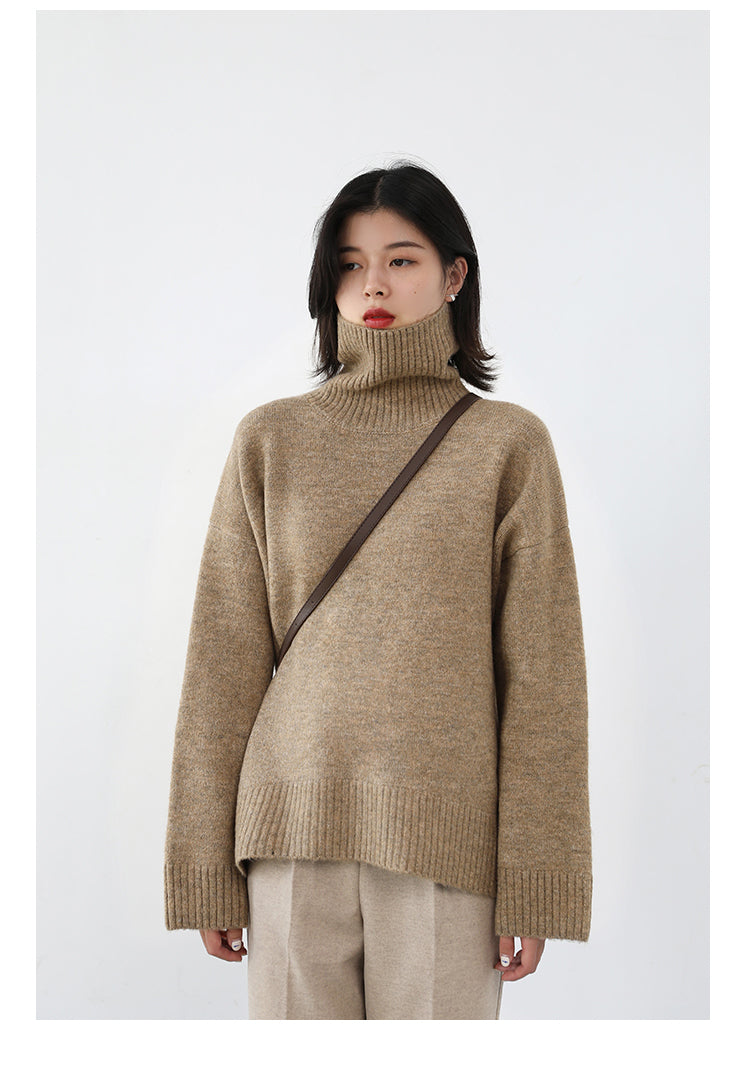 Sweater Knitwear Basic Female Tops Autumn Winter