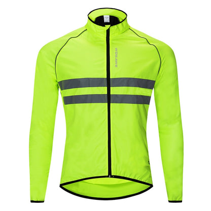 Ultralight Reflective Men's Cycling Jacket Long Waterproof
