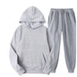 Two Piece Set Casual Fleece Tracksuit Women Winter 2023