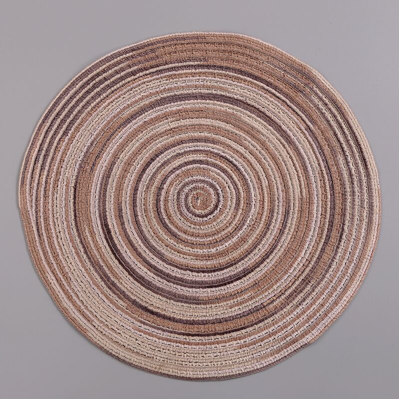 Japanese Ramie Cotton Pad Insulation Pad Home Western-style Food Table Cushion Against The Hot Cup Pad Round Plate Bowl Mat