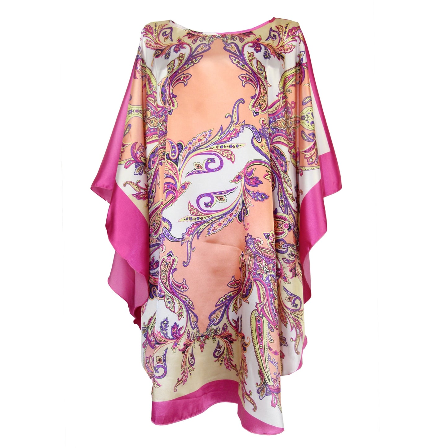 Sexy Female Silk Rayon Robe Bath Gown Nightgown Summer Casual Home Dress Printed Loose Nightwear Plus Size Sleepwear Bathrobe