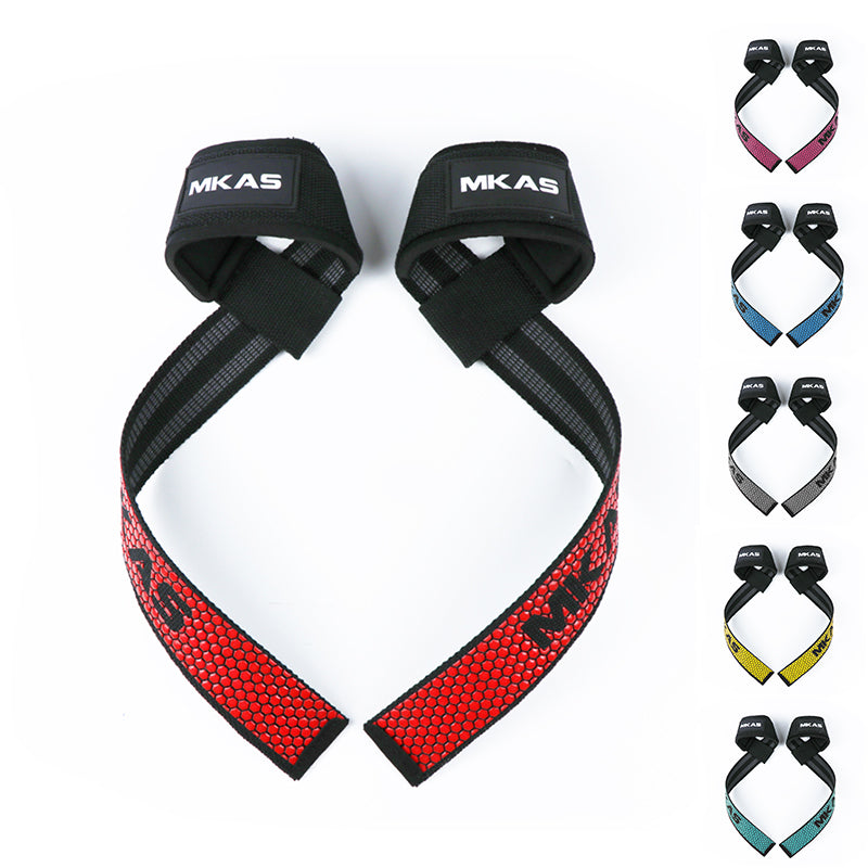 weightlifting wrist straps fitness bodybuilding training gym