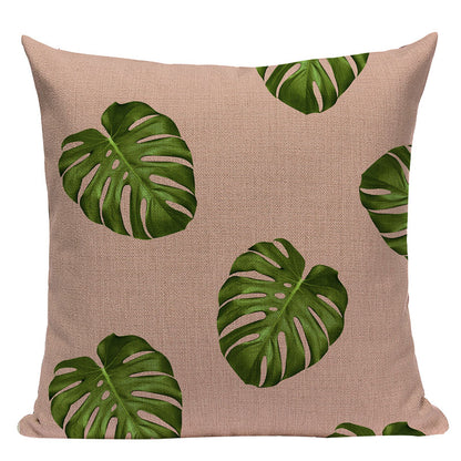 Rosa Geometrische Nordic Kissen Abdeckung Tropic Palm Blatt Werfen Kissen Bettwäsche Kissen Fall Sofa Bett Dekorative Herz Kissenbezug