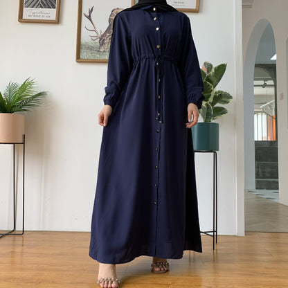 Hijab Kaftan Kleid Islamische Kleidung Vestidos Robe