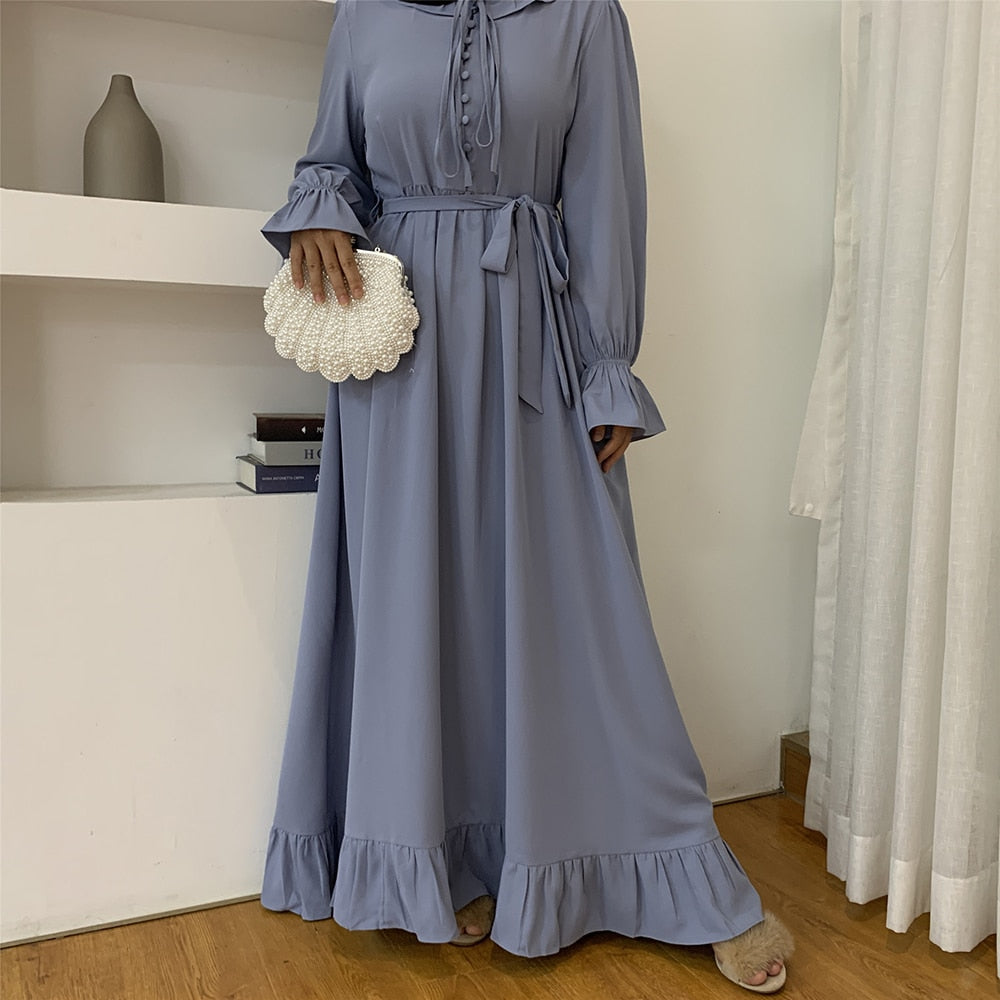 Abaya Dubai Türkiye Muslim Fashion Hijab Dress