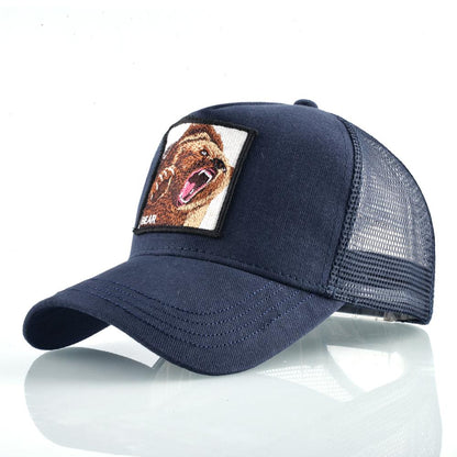 Fashion Animals Embroidery Baseball Caps