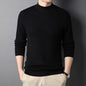 brandneue Herren Kaschmir pullover halber Roll kragen