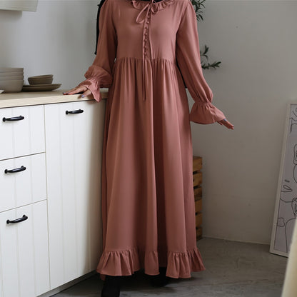 Abaya Dubai Türkiye Muslim Fashion Hijab Dress