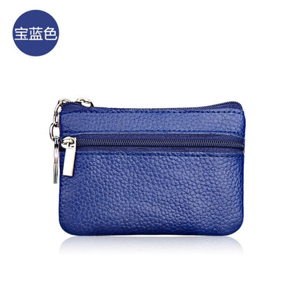 New Women Genuine Leather Wallet Female Purses Women Zipper Coin Purses Kids Storage Bag Bags Pouch