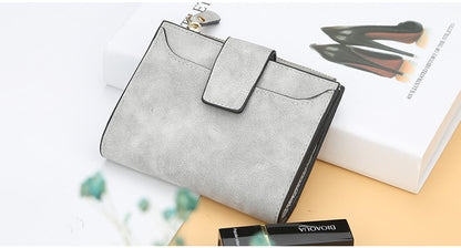 mode Frauen Brieftaschen Kostenloser Name Gravur Neue Kleine Brieftaschen Zipper PU Leder Qualität Weibliche Geldbörse Karte Halter Brieftasche