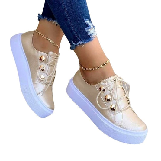 Fashion Round Toe Platform