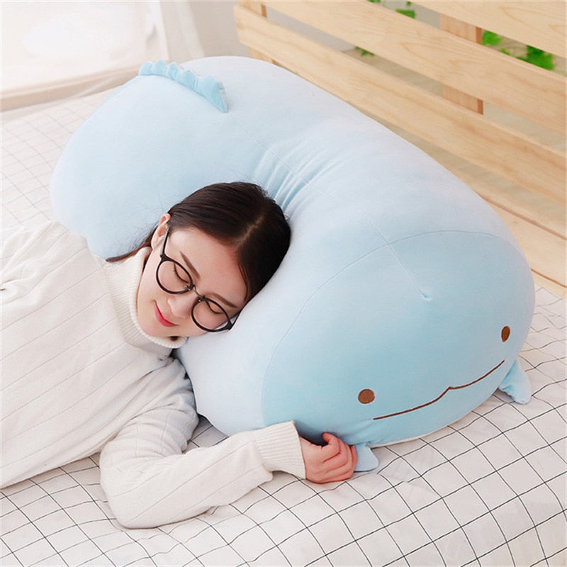 60/90cm giant corner organic pillow Japanese animation Sumikko Gurashi plush animal stuffed soft cartoon kids girls Valentine's Day gifts