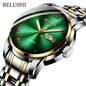 Stainless Steel Business Date Watch Waterproof