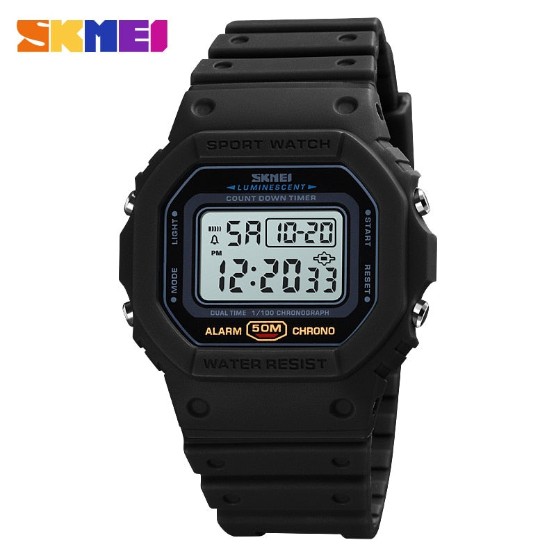 Multifunctional Digital Sport Watch Men 2 Time