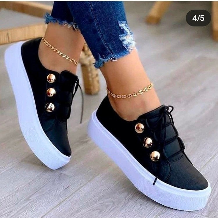 Fashion Round Toe Platform