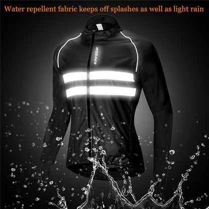 Ultralight Reflective Men's Cycling Jacket Long Waterproof