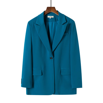 Frauen Blazer Und Schutz Hosen Sets Zwei Stücke OL Einreiher Jacke Formale Anzug Gefaltete Hosen Frühling Herbst Winter