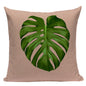 Rosa Geometrische Nordic Kissen Abdeckung Tropic Palm Blatt Werfen Kissen Bettwäsche Kissen Fall Sofa Bett Dekorative Herz Kissenbezug