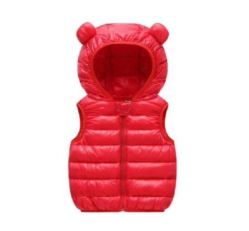 Autumn Children Warm Down Vest Baby