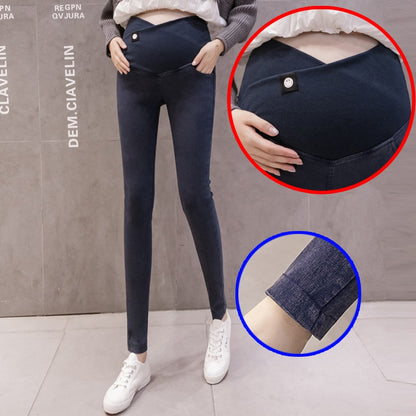 Denim Jeans Mutterschaft Hosen Für Schwangere Frauen Kleidung Pflege Schwangerschaft Leggings Hosen Gravidas Jeans Mutterschaft Kleidung