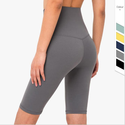 High Waist Energy Yoga Shorts Seamless