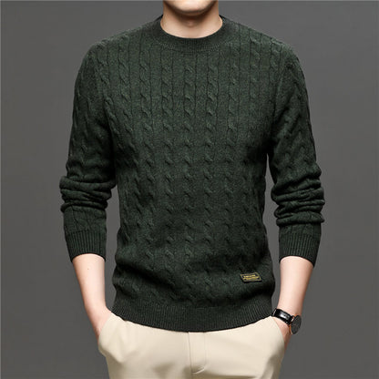 Brand Sweater Men Streetwear Fashion Knitwear Jumper O-neck