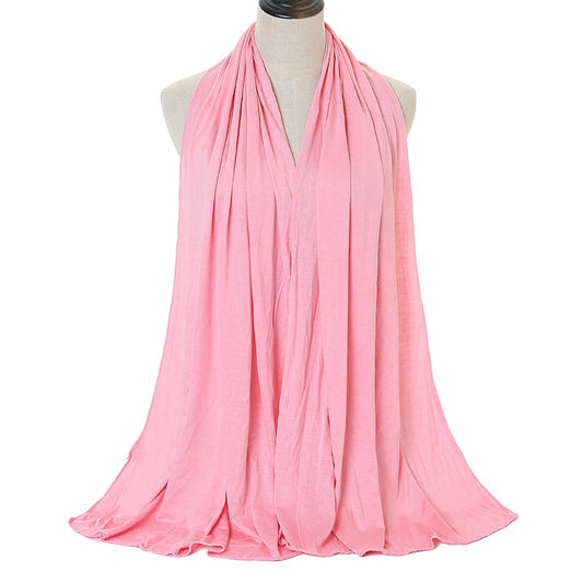 Fashion Modal Cotton Jersey Hijab Scarf Long Muslim Shawl 170x60cm