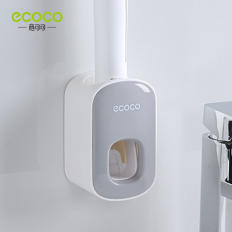 Automatic Toothpaste Dispenser Wall Mount Bathroom