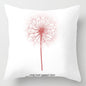 Pink Feather Pillowcase Decorative Sofa Pillow Case Bed Cushion Cover Home Decor Car Cushion Cover Cute Pillow Case 45*45cm