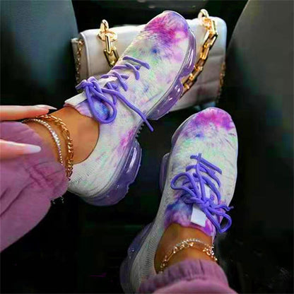 Women Sneakers Trends Spring New Stretch Fabric