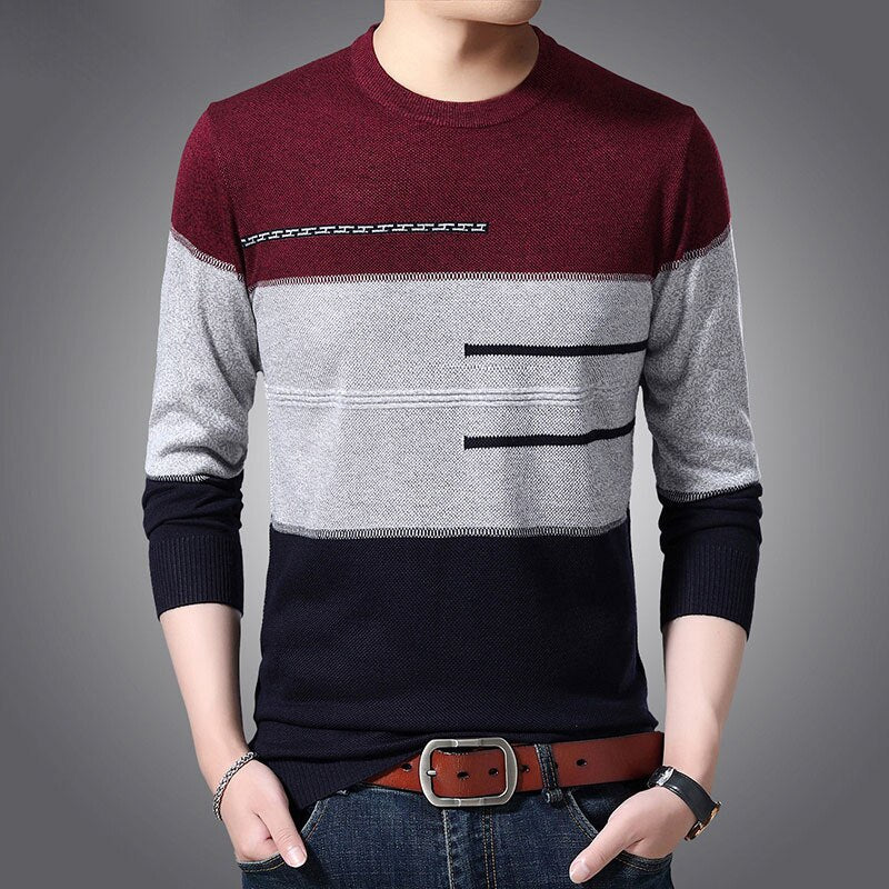 Sweater Men Knitwear Clothing Sueter Hombre Camisa Masculina 100