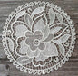 NEW round Lace sun flower embroidery placemat cup coaster kitchen wedding Christmas table place mat cloth pad New Year doily