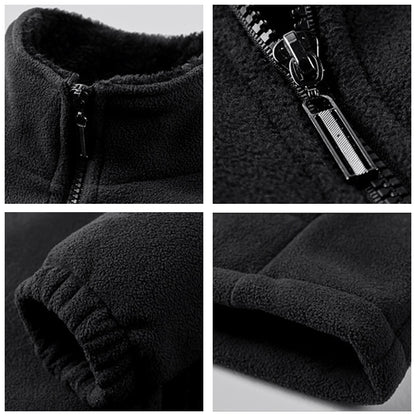 New Winter Fleece Jacket Parka Coat Men Spring Casual Tactical Army Outwear Thick