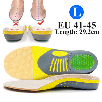 Premium Orthotic Gel Insoles Orthopedic