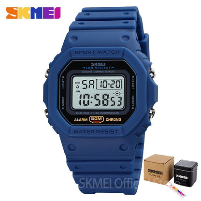 Multifunctional Digital Sport Watch Men 2 Time