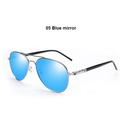 Vintage Black Pilot Sunglasses UV400