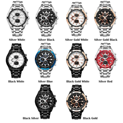 Waterproof Sport Military Watches Men Business