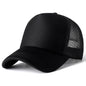 1 PCS Unisex Cap Casual Plain Mesh Baseball Cap Adjustable Snapback