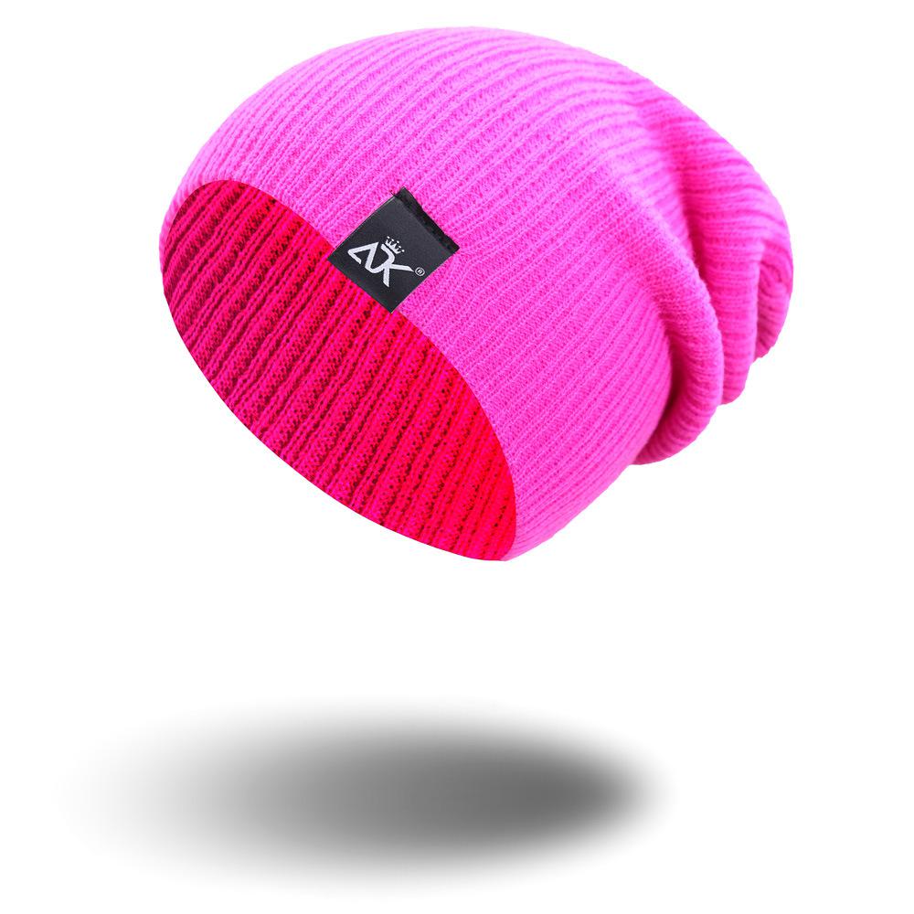 Knitted Beanie Women's Hat Winter Men Skullies Beanies Warm