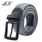 Canvas Belts for Men Fashion Metal Pin Buckle Military Tactical Strap Male Elastic Belts for Pants Jeans