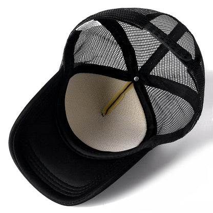 1 PCS Unisex Cap Casual Plain Mesh Baseball Cap Adjustable Snapback