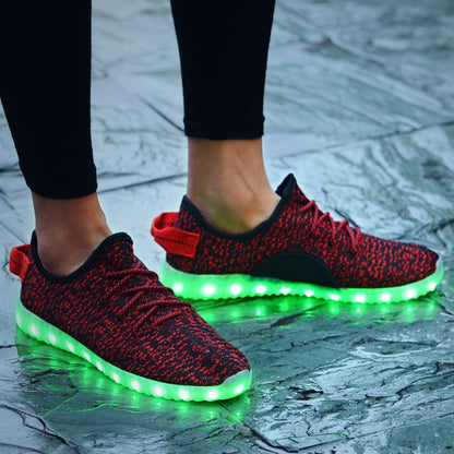 RayZing LED schuhe Usb Licht Up Unisex