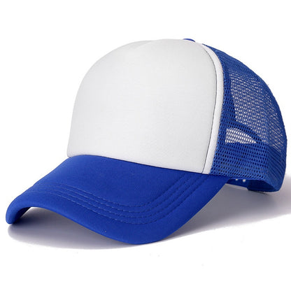 1 PCS Unisex Cap Casual Plain Mesh Baseball Cap Adjustable Snapback